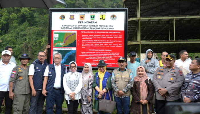 Seluruh Pihak Sepakat! Tak Ada Lagi Bangunan di Kawasan Lembah Anai, Hotel HSH Terbengkalai Dibongkar