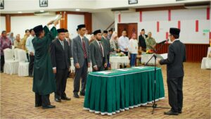 Lantik WR II, WR III dan Ketua LPM, Rektor Unand: Ayo Kerja! Kita Sukseskan Transformasi Universitas Andalas