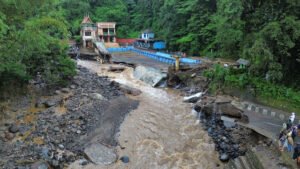 Selesai 3 Bulan, Perbaikan Jalan dan Jembatan Lubuk Mata Kucing Mulai Dikerjakan