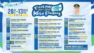 Orang Padang Baralek Gadang, Beragam Acara Meriah HUT Kota ke-355 Digelar Selama Agustus