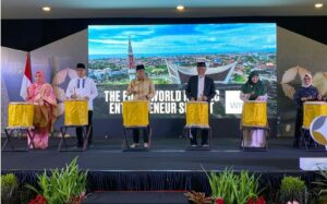 Menparekraf RI Lounching Road to World Islamic Entrepreneur Summit 2025 di Sumbar