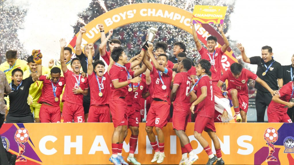 Kalahkan Thailand di Final, Indonesia Juara Piala ASEAN U-19 Boys Championship 2024