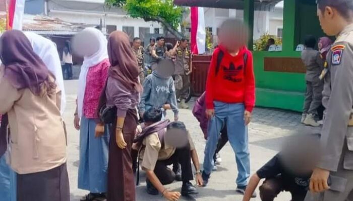 Asyik Main Domino saat Jam Sekolah, 28 Siswa Digelandang Petugas Pol PP Padang