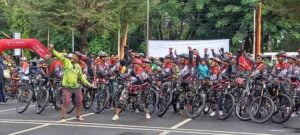 Ribuan Peseda Meriahkan HJK Ke-355 di Ajang Padang Gowes Adventure 2024