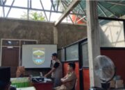 Mahasiswa UNP Ciptakan Logo Nagari Aie Angek Sebagai Kenang-kenangan KKN di Sijunjung