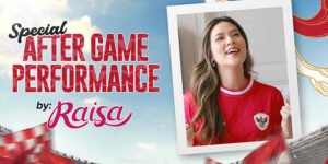 Usai Anang-Ashanty, Giliran Raisa Nanyikan Lagu Nasional Usai Laga Indonesia Vs Australia di GBK