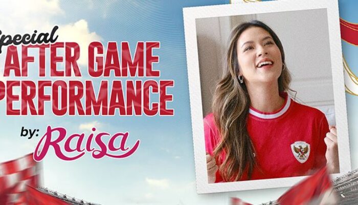 Usai Anang-Ashanty, Giliran Raisa Nanyikan Lagu Nasional Usai Laga Indonesia Vs Australia di GBK