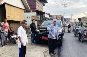 Usai Diaspal, Jalan Jawa Ujung Gading Menuju Situak Pasaman Barat akan Diperlebar