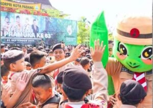 Penyu Resmi Jadi Maskot Kwarcab 09 Gerakan Pramuka Kota Padang