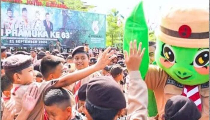 Penyu Resmi Jadi Maskot Kwarcab 09 Gerakan Pramuka Kota Padang