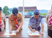 Kwarcab Kota Padang-Pesuruh Jaya Pengakap Perak Tengah Malaysia Berkolaborasi Peringati Hari Pramuka ke-63