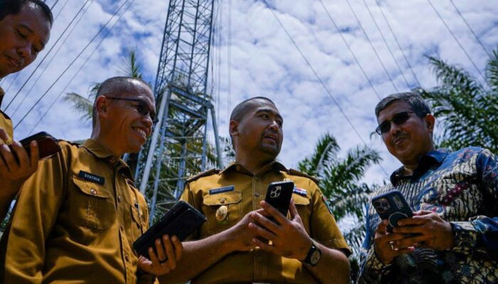 Lounching Nagari Digital, Kini Warga Sitanang dan Pagadih Agam Sudah Bisa “Internetan”