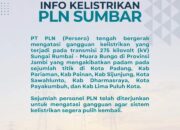 Sosialisasi PLN Kurang, Warga Bingung dan Kecewa Berat Listrik Padam Lama di Sebagian Sumatera Barat