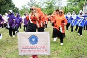 Keseruan Gebyar PKK Kota Padang di INS Kayutaman, Pemenang Lomba Merata Diraih Kecamatan