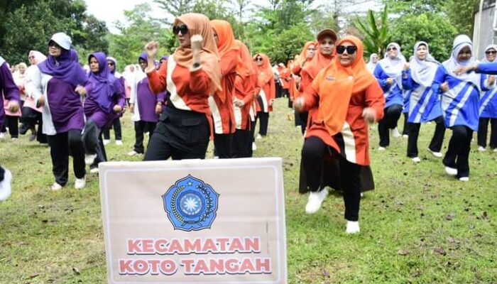 Keseruan Gebyar PKK Kota Padang di INS Kayutaman, Pemenang Lomba Merata Diraih Kecamatan