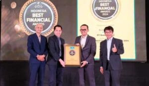 Bank Nagari Terbaik di Sumatera pada Ajang Indonesian Best Financial Awards 2024
