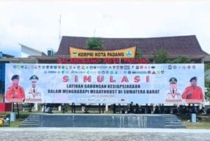 Ada Gempa 8,9 M Disertai Tsunami, Basarnas Gelar Simulasi Gabungan Kebencanaan di Kota Padang