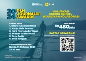 Ayo Ikutan! PLN Journalist Award 2024 Digelar Sampai 31 Oktober 2024