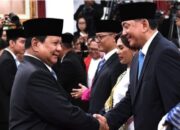Presiden Prabowo Lantik Pejabat Setingkat Menteri di Istana Negara