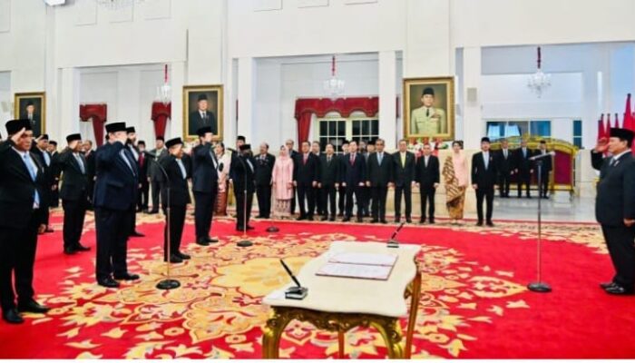 Sah! Berikut Daftar Lengkap Nama Menteri di Kabinet Merah Putih 