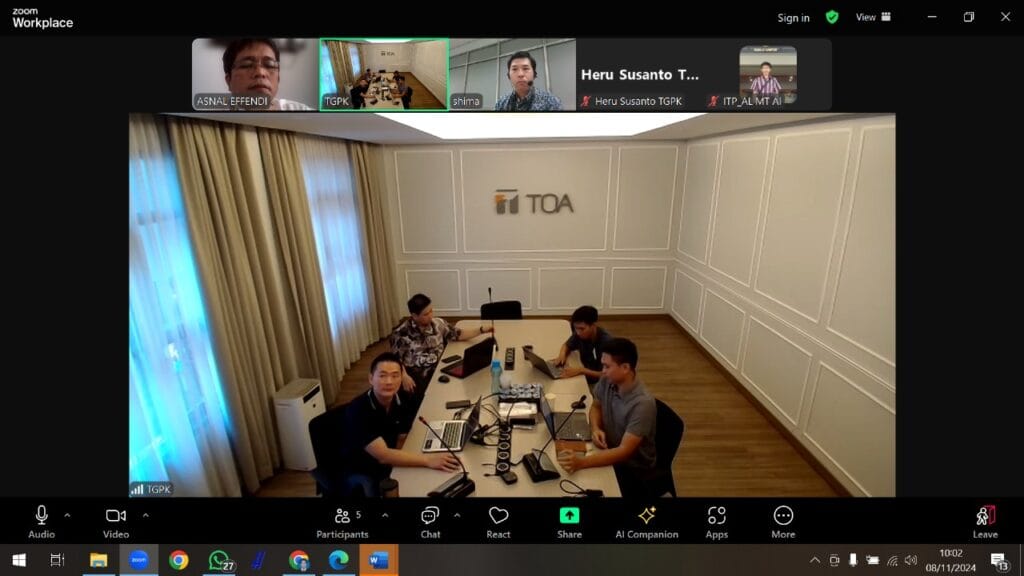 ITP dan TOA Jepang Kerjasama Kembangkan Teknologi Hexacopter untuk Alat Canggih Peringatan Dini Bencana