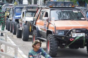 Para Off Roader Wirabraja Jajal Arena Perbukitan Pagaruyung Tanah Datar