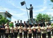 Tugu Garuda Pramuka Berdiri Gagah di Pusat Kota Padang