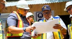 Pj Walikota Bersama Forkopimda Tinjau Proyek Perbaikan Intake Palukahan Perumda AM Padang