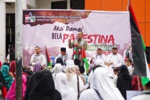 Aksi Damai Bela Palestina di Tanah Datar, Pjs. Bupati: Sikap Kita Jelas, Mengutuk Keras Zionis Israel