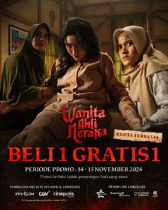 Aksi Horor Menegangkan Ashira Zamita, Febby Rastanty dan Kakak Iparnya di Film Wanita Ahli Neraka