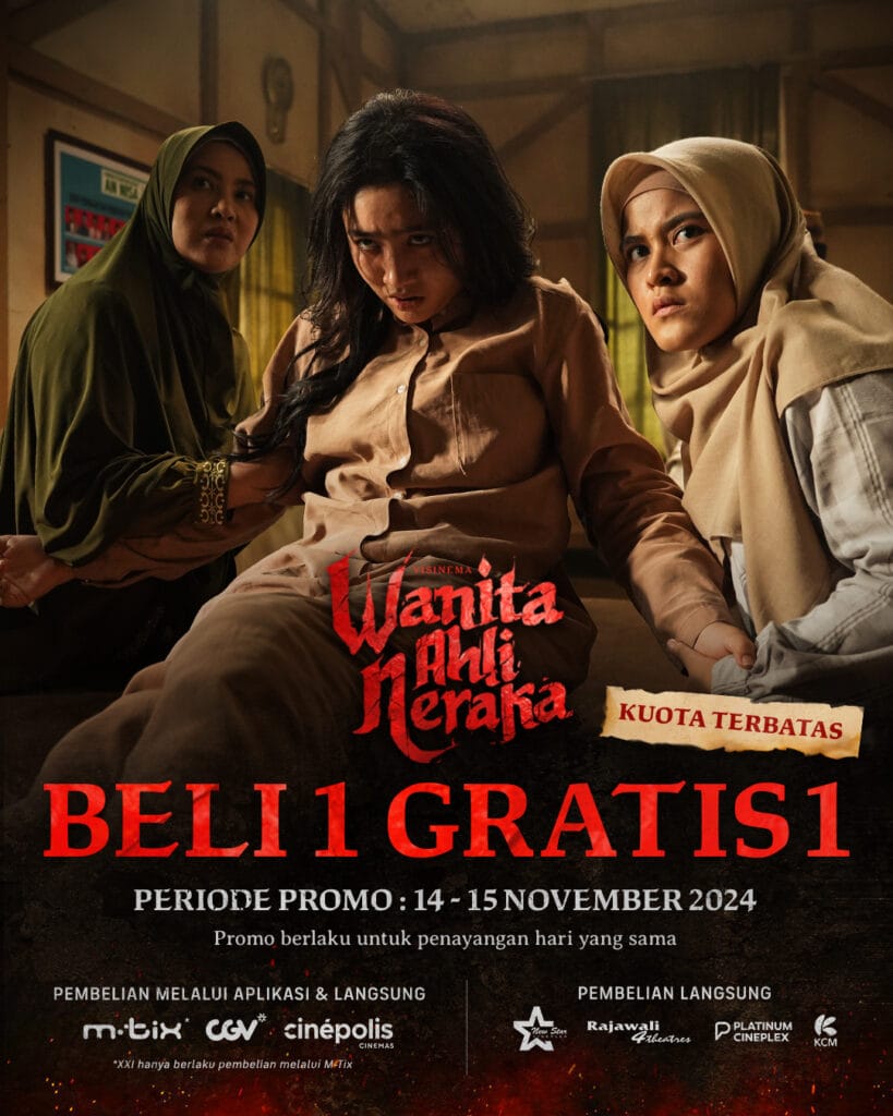 Aksi Horor Menegangkan Ashira Zamita, Febby Rastanty dan Kakak Iparnya di Film Wanita Ahli Neraka