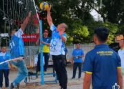 Meriahkan HUT Emas, Perumda AM Kota Padang Gelar Pertandingan Bolavoli Antar Divisi dan Mitra Rekanan