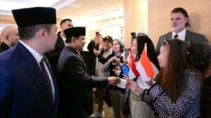 Masyarakat Indonesia Antusias Sambut Kedatangan Presiden Prabowo di Washington DC Amerika Serikat