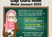 Sah! Presiden Prabowo Umumkan Gaji Guru ASN Naik 2 Kali Lipat, Non ASN dapat Tunjangan Rp2 Juta