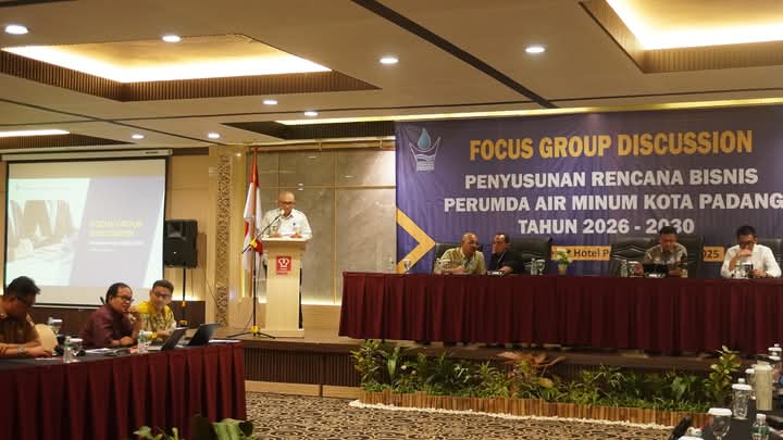 Catatan Pj Walikota Andree Algamar di Bisnis Plan Perumda AM Kota Padang: Pelayanan Prima Itu Bukan Cakupan Pelanggan Saja, Namun Juga Kualitas Air!