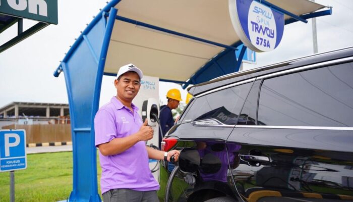 Ribuan Unit SPKLU PLN di Jalur Mudik Jawa-Sumatera Siap Penuhi Kebutuhan Mobil Listrik Selama Lebaran