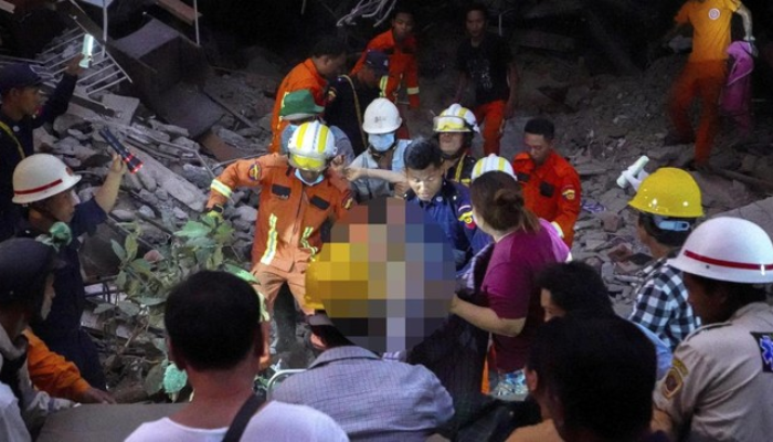 Hari Ketiga Pasca-Gempa Myanmar, Bau Mayat Mulai Menyengat di Udara Kota Sagaing