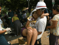 Kisah Pilu Gempa Myanmar, Seorang Ibu Muda Berhasil Diselamatkan Setelah 2 Hari Tertimbun Reruntuhan Apartemen