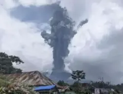 Gunung Marapi Kembali Erupsi, Warga Radius 3 KM Diimbau Menjauh 