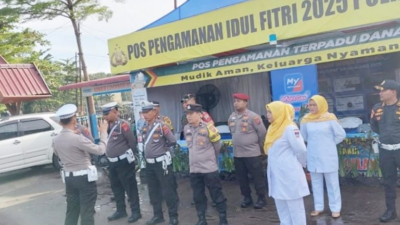 Berikan Rasa Nyaman, Pemudik Apresiasi Pos Pengamanan Lebaran di Padang
