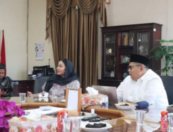 Temui Kepala Bappeda Sumbar, Bupati Annisa Heran Dharmasraya Tak Masuk RPJMN