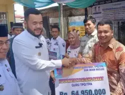 Lebaran Usai, Insentif Guru TPQ/TPA, RT/RW dan Kader Posyandu di Padang Cair