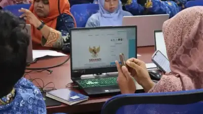 Wujud Padang Smart City, Kepala dan Perangkat Sekolah Dilatih Bekerja dengan Aplikasi Srikandi