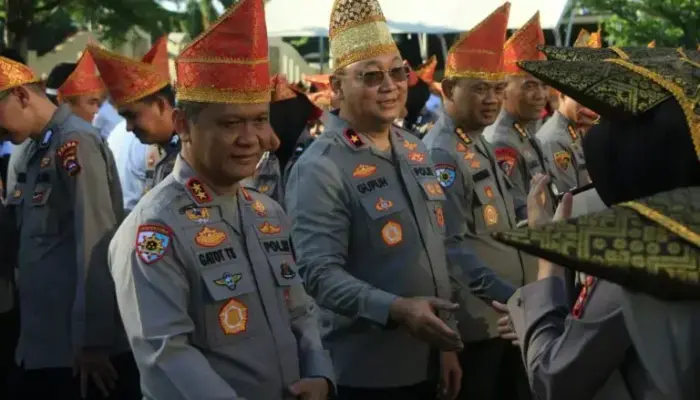 Halal Bihalal di Mapolda Sumbar Penuh Kehangatan dan Kebersamaan