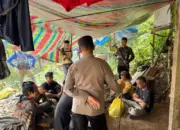 Polres Solok Selatan Grebek Tambang Emas Ilegal di Jorong Sungai Ipuh KPGD,  10 Pekerja Diamankan