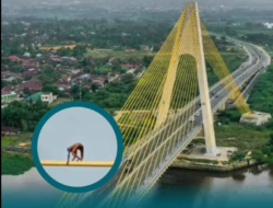 Bukan ODGJ, Ternyata Pria Pemanjat Jembatan Siak IV di Pekanbaru Stres Karena Diomeli Istri
