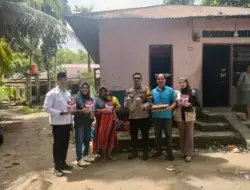 Begini Cara Bhabinkamtibmas Jaga Trantibum Warga di Nagari Campago Padang Pariaman