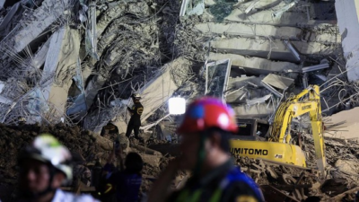 5 Hari Pasca-Gempa, Alat Sensor Deteksi Tanda Kehidupan di Bawah Reruntuhan Gedung di Bangkok