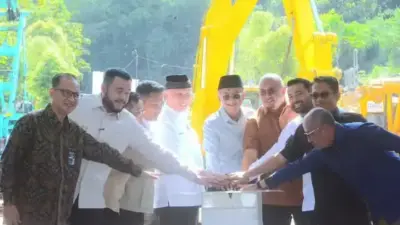 Mega Proyek Fly Over Sitinjau Lauik Dimulai, Walikota Padang Apresiasi Legislator Sumbar di DPR RI