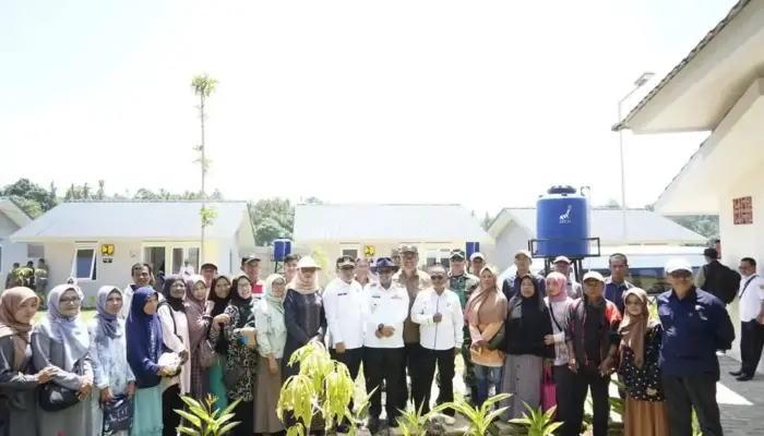 Setahun Pasca-Bencana, Kini Korban Galodo Lahar Dingin Tanah Datar dapat Rumah Bantuan Pemerintah